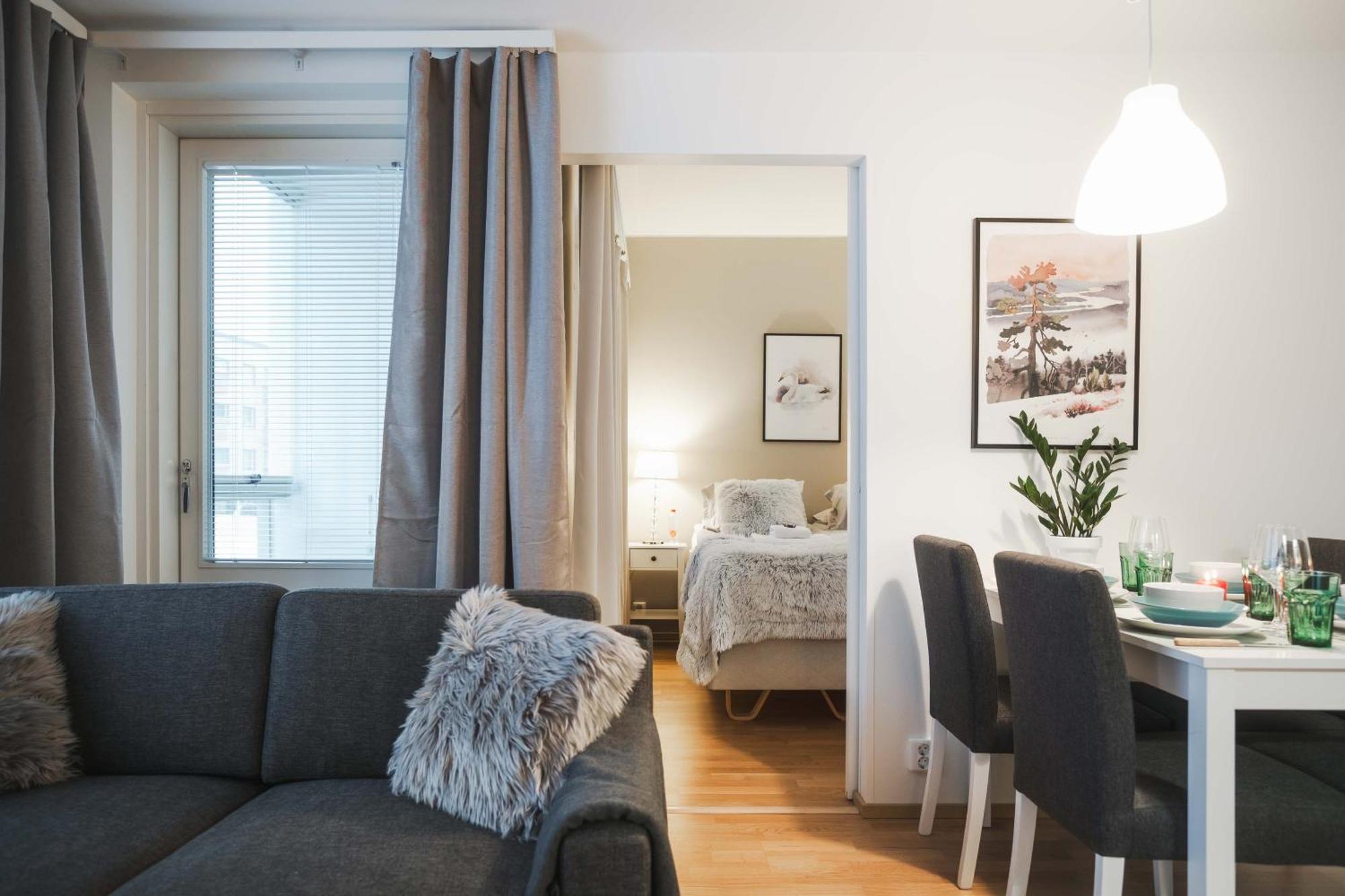 Cozy City Apartment With Sauna روفانييمي المظهر الخارجي الصورة