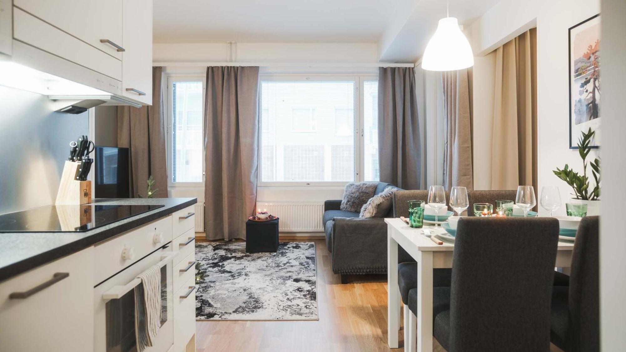 Cozy City Apartment With Sauna روفانييمي المظهر الخارجي الصورة
