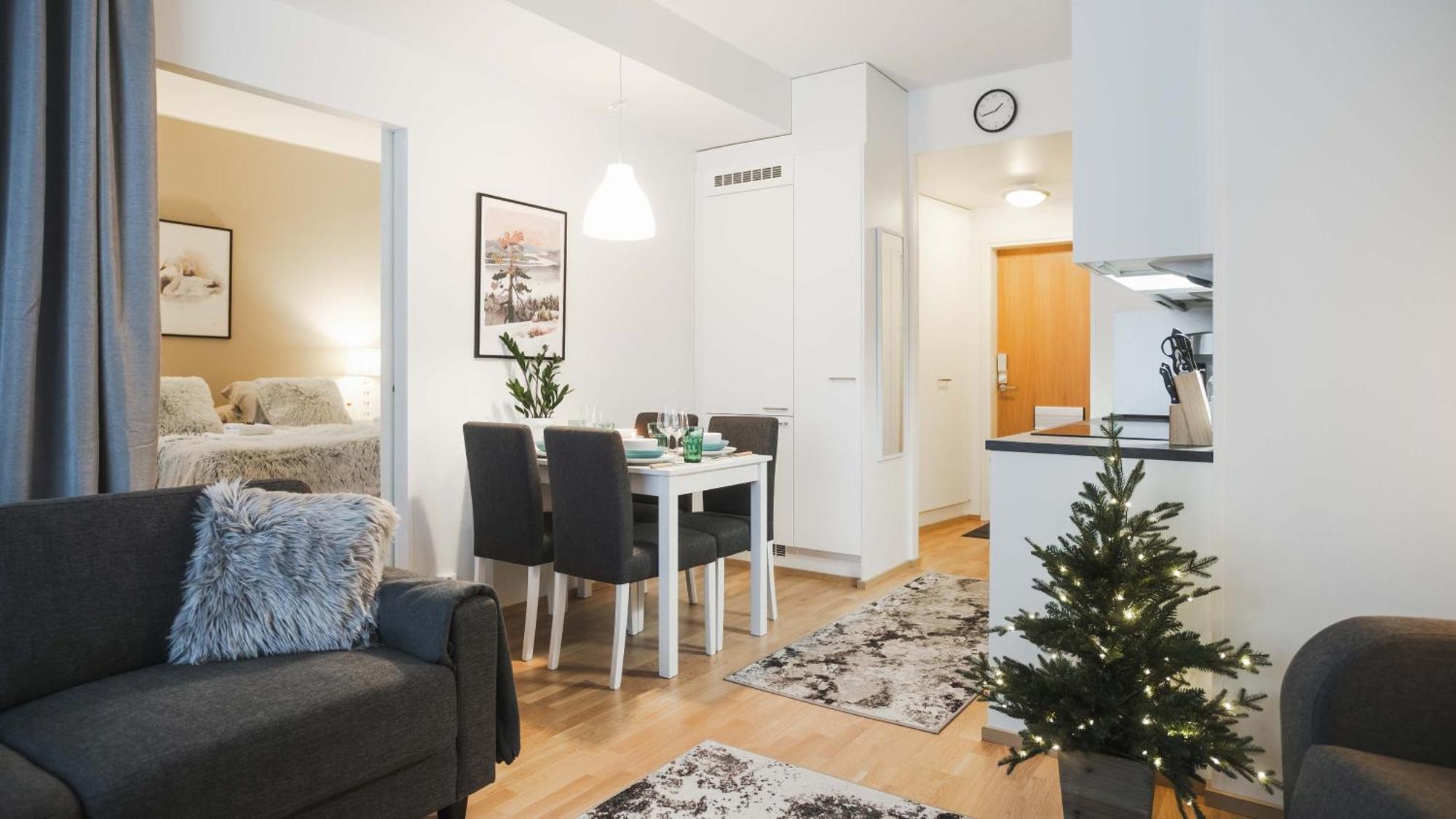 Cozy City Apartment With Sauna روفانييمي المظهر الخارجي الصورة